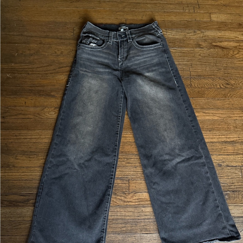 True Religion brown Jeans with Wide Leg